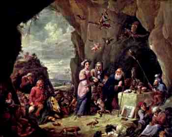 la tentazione di Sant'Antonio di Teniers