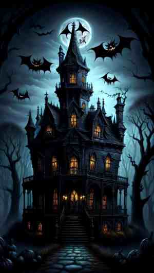 halloween casa stregata