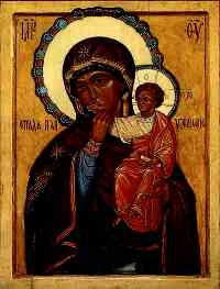 madonna del conforto icona ortodossa