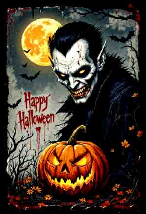 halloween vampire