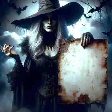pergamena witch halloween