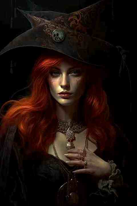 bella strega rossa