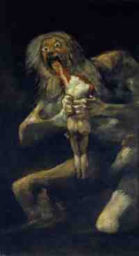 goya saturno divora i suoi figli