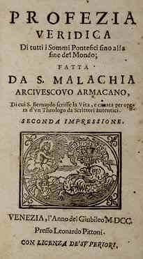 profezia di san malachia