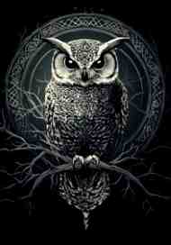 gufo simbolo della magia