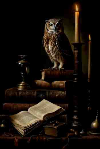 owl book magic